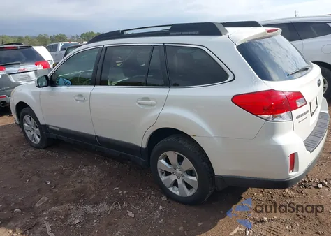 2012 Subaru Outback 2.5I Premium from USA, damaged, VIN 4S4BRCCC7C3237606